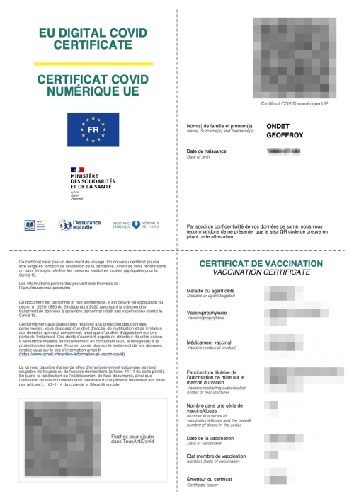 Covid-19 : découvrez comment créer une copie numérique de votre carte de vaccination